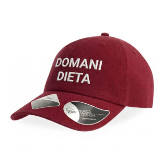 Cappellino Dad hat "DOMANI DIETA"