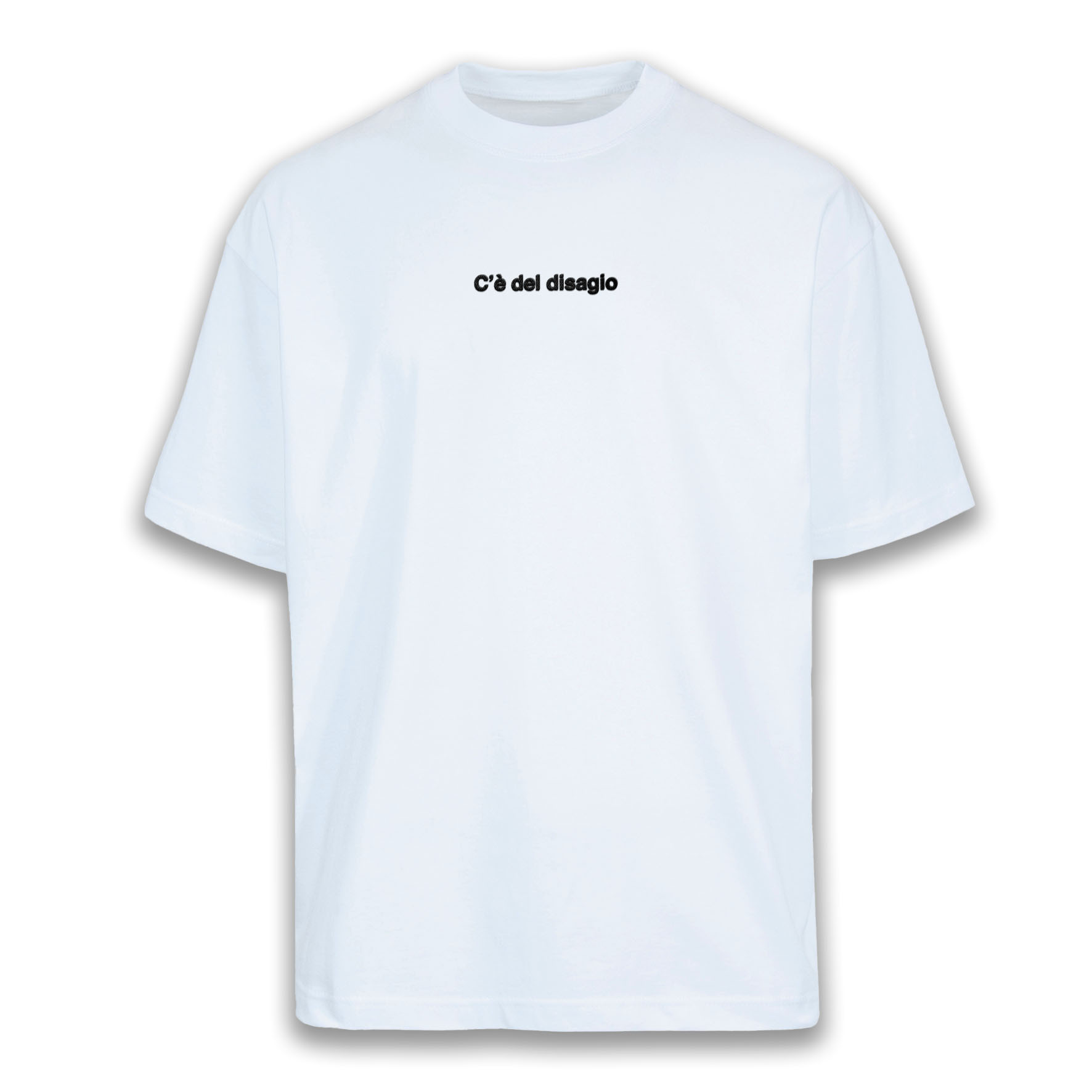 T-shirt over "C'è del disagio" - immagine 2